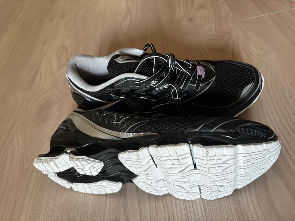 Mizuno Wave Prophecy hardloopschoenen - Zwart, Ophalen of Verzenden, Nieuw, Zwart, Sportschoenen