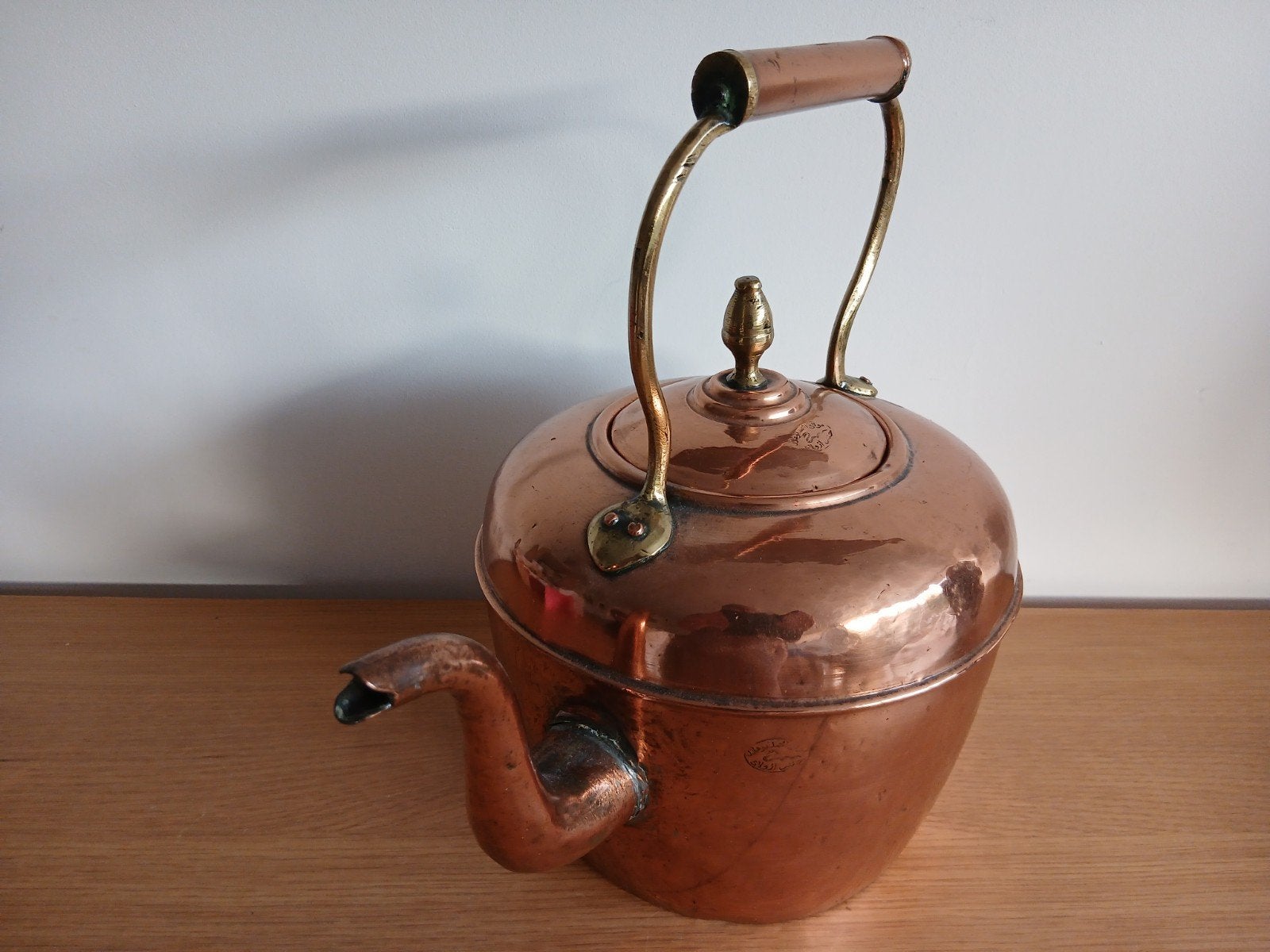 Rood Koperen ketel, Ophalen of Verzenden, Koper