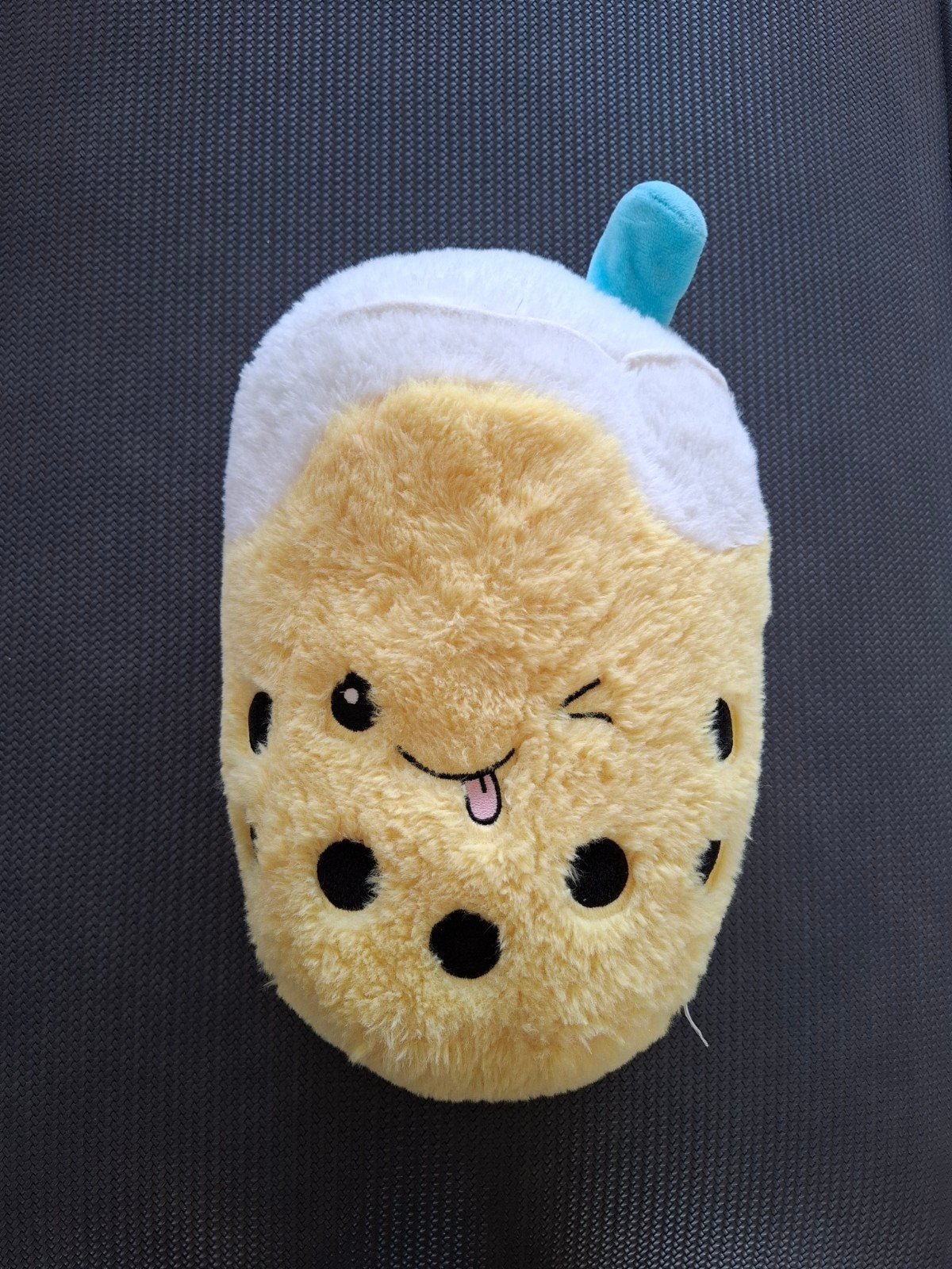 Bubble Tea Mango Knuffel XL, Overige merken, Overige typen, Ophalen of Verzenden, Zo goed als nieuw