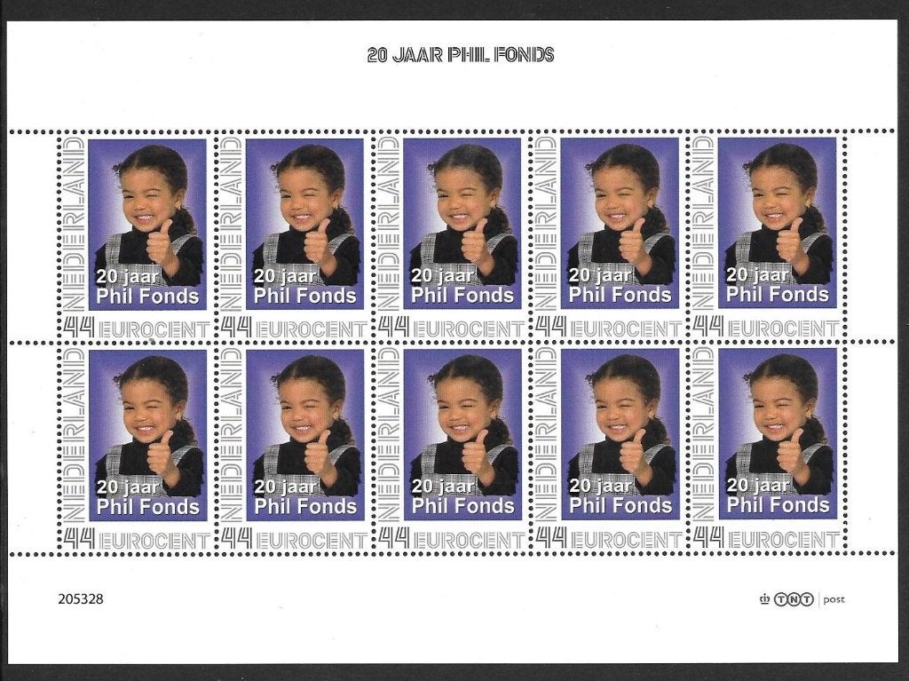 Vel persoonlijke zegels 20 jaar phil.fonds, postfris, Ophalen of Verzenden, Postfris