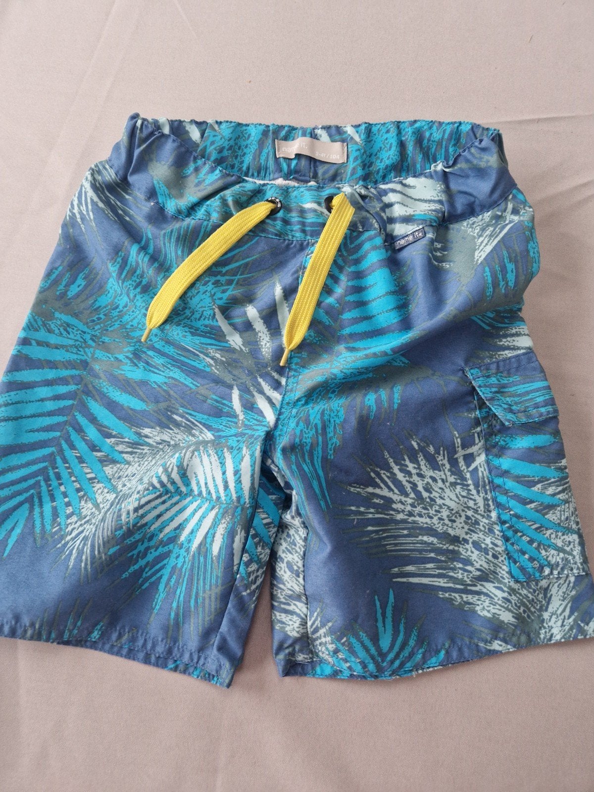 Zwembroek Name It 98-104 ZGAN met binnenbroek en zak, Kinderen en Baby's, Kinderkleding | Kinder-zwemkleding, Maat 104, Ophalen of Verzenden
