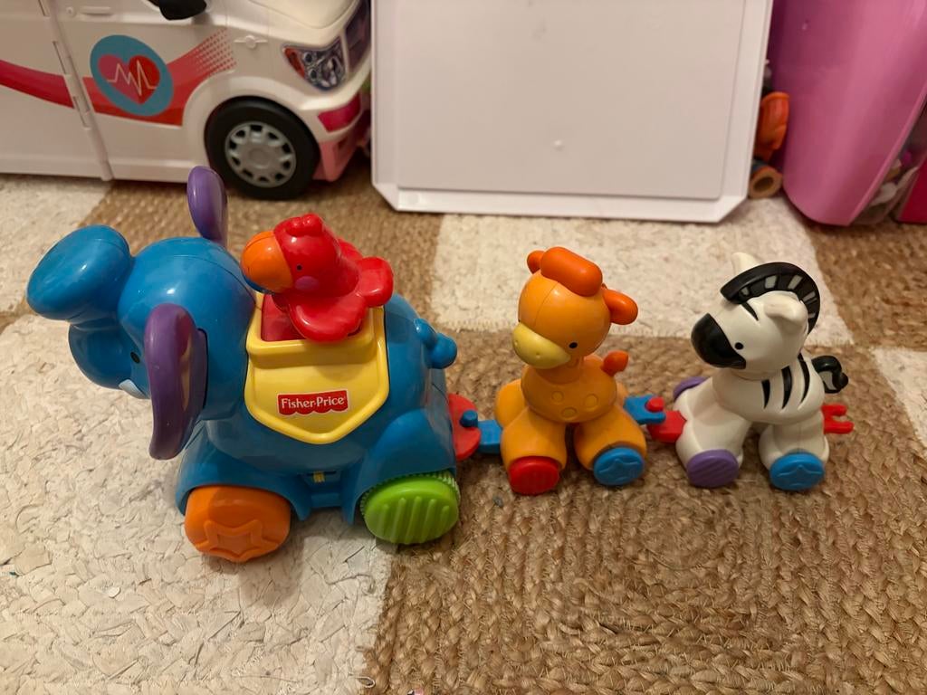 Fisher-Price Little People Dierentrein, Ophalen of Verzenden, Gebruikt, Jongen of Meisje
