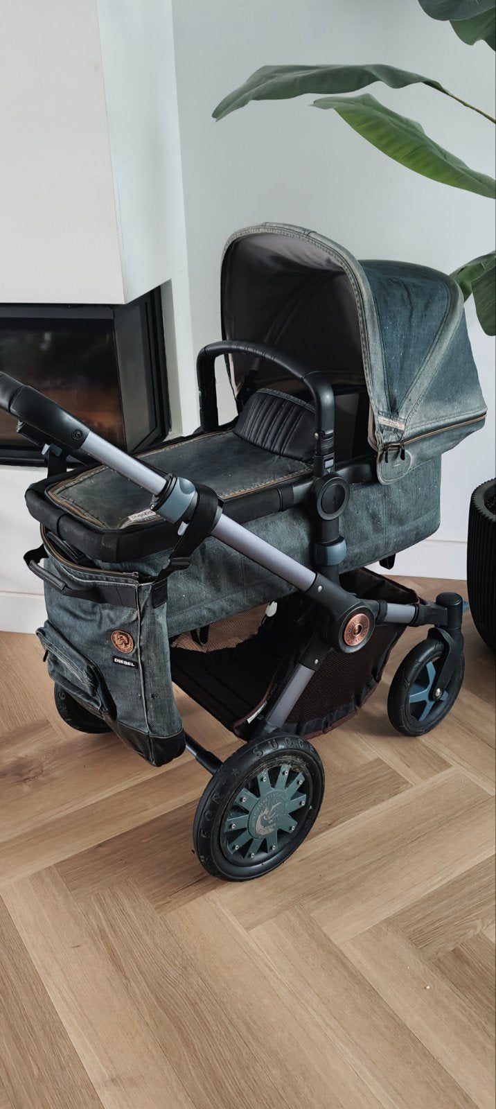 Bugaboo buffalo Diesel kinderwagen, Ophalen, Met autostoeltje, Bugaboo, Zo goed als nieuw