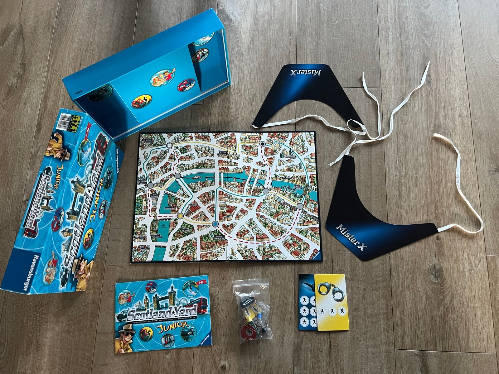 Scotland Yard Junior Bordspel - Ravensburger, Ophalen of Verzenden, Zo goed als nieuw