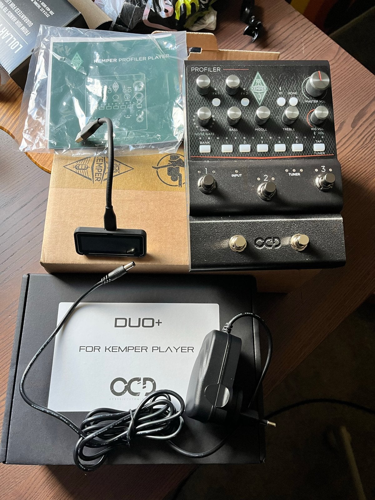 Kemper Profiler Player level 3! met Duo+ en Retrovison, Ophalen of Verzenden, Zo goed als nieuw, Multi-effect