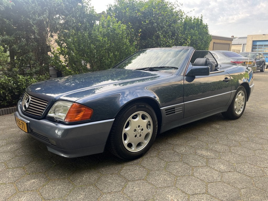 Mercedes-Benz SL-Klasse Cabrio 320 (bj 1993, automaat), Auto's, Oldtimers, Automaat, Achterwielaandrijving, Cruise Control, Cabriolet