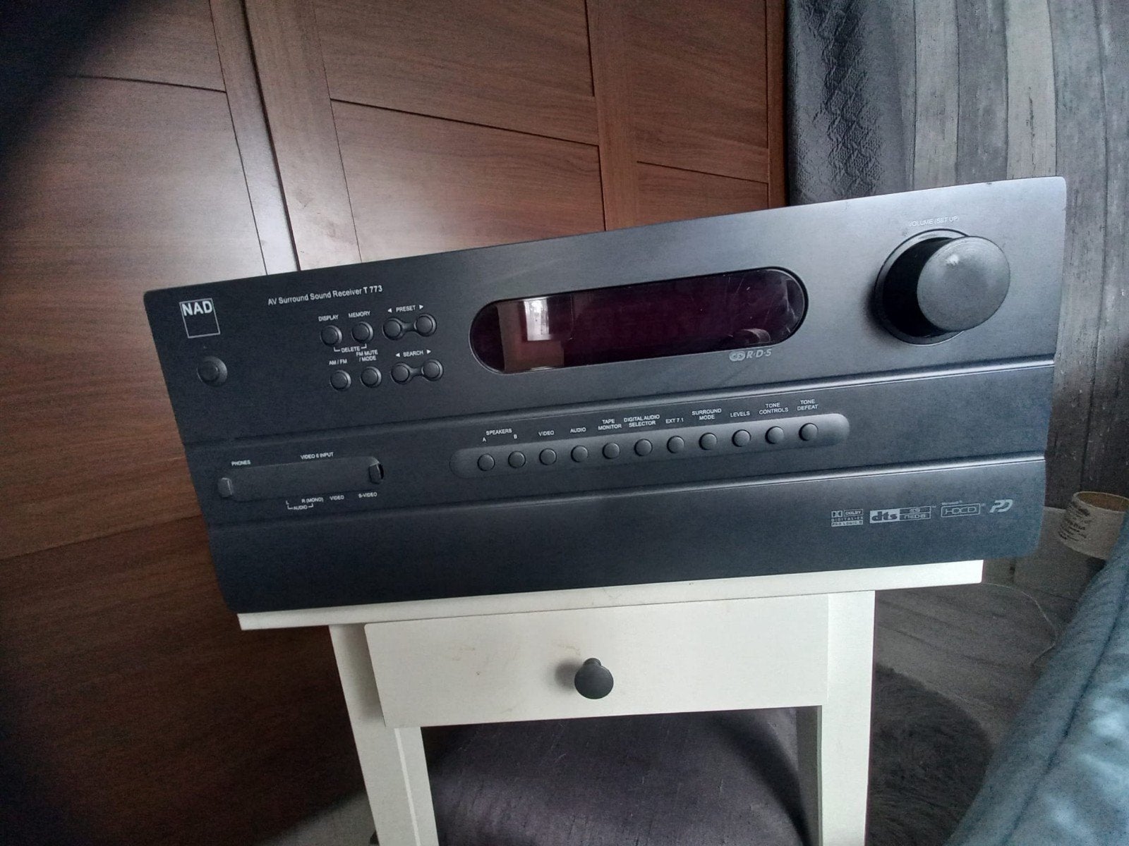 NAD T 773 AV Surround Sound Receiver, Audio, Tv en Foto, Versterkers en Receivers, Overige merken, Ophalen of Verzenden, Zo goed als nieuw