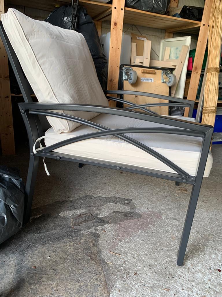 Nieuwe tuinstoel met kussens, Tuin en Terras, Tuinstoelen, Ophalen, Nieuw