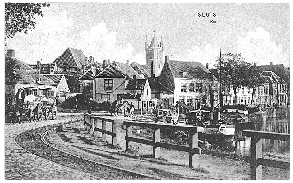 700370	Sluis	1939 Zeeland	Kade	Nette oude kaart onbeschreven