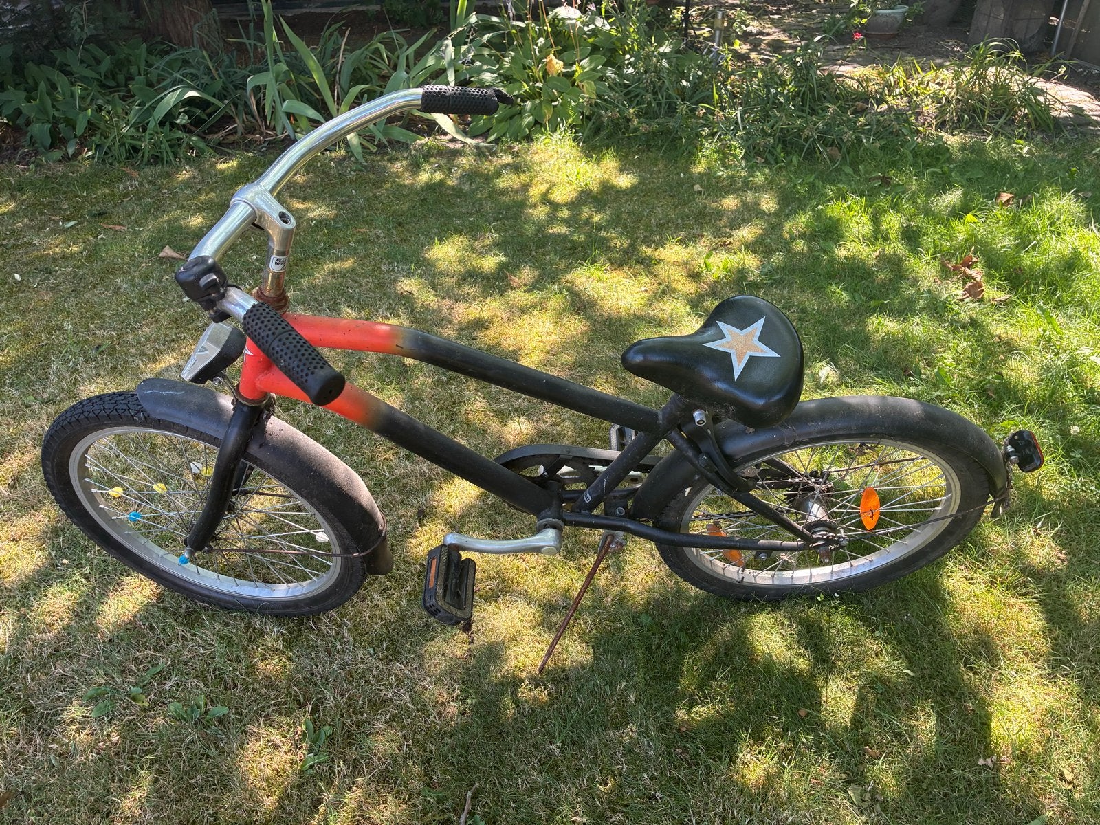 Kinderfiets 20 inch - Gebruikt, Fietsen en Brommers, Ophalen, Gebruikt, Terugtraprem, 20 inch of meer