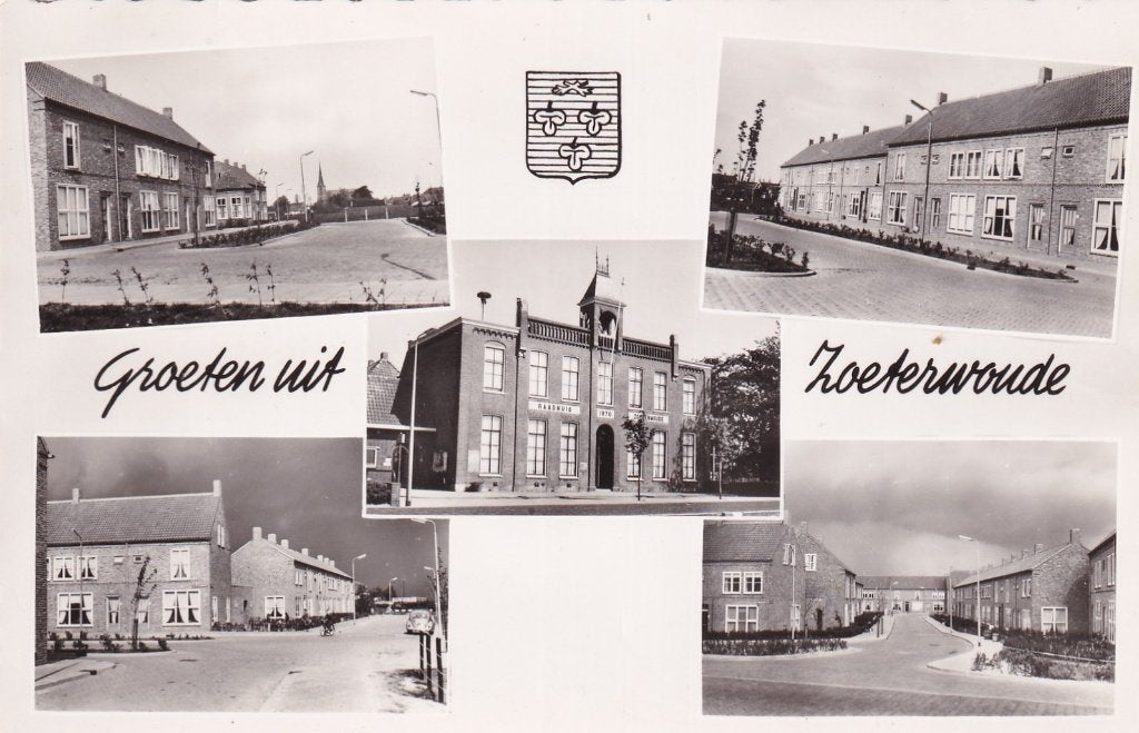 Groeten uit Zoeterwoude, Ophalen of Verzenden, Ongelopen, Zuid-Holland