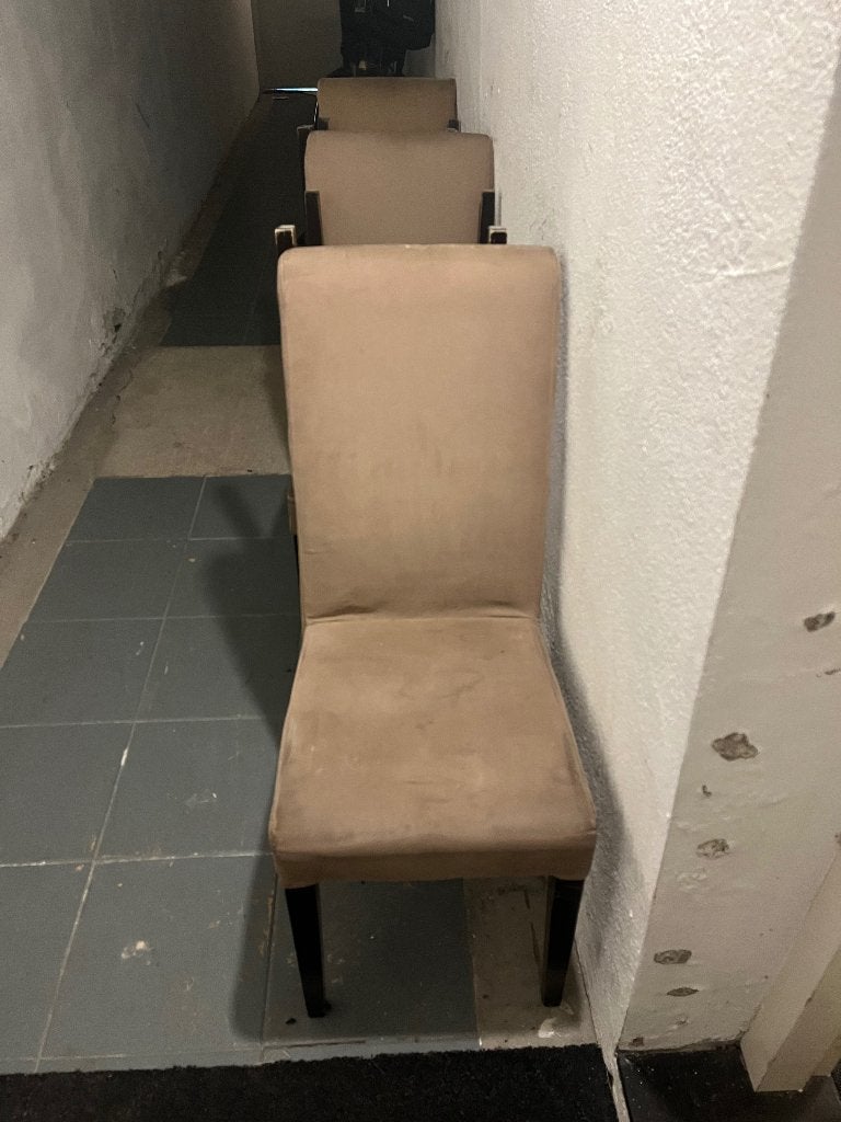 Gratis af te halen stoelen, Ophalen, Overige materialen, Gebruikt, Grijs