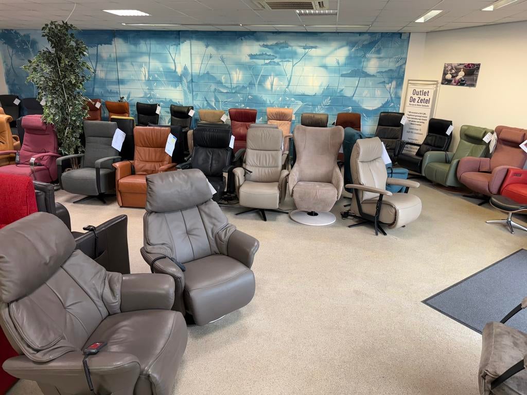 Meubelzorg outlet sta op stoelen en relax fauteuils, Ophalen of Verzenden, Gratis bezorging regio Utrecht met garantie