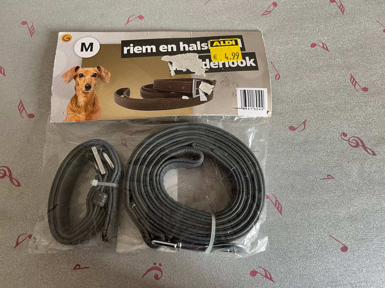 Riem en halsband nieuw in verpakking, Dieren en Toebehoren, Ophalen of Verzenden, Nieuw