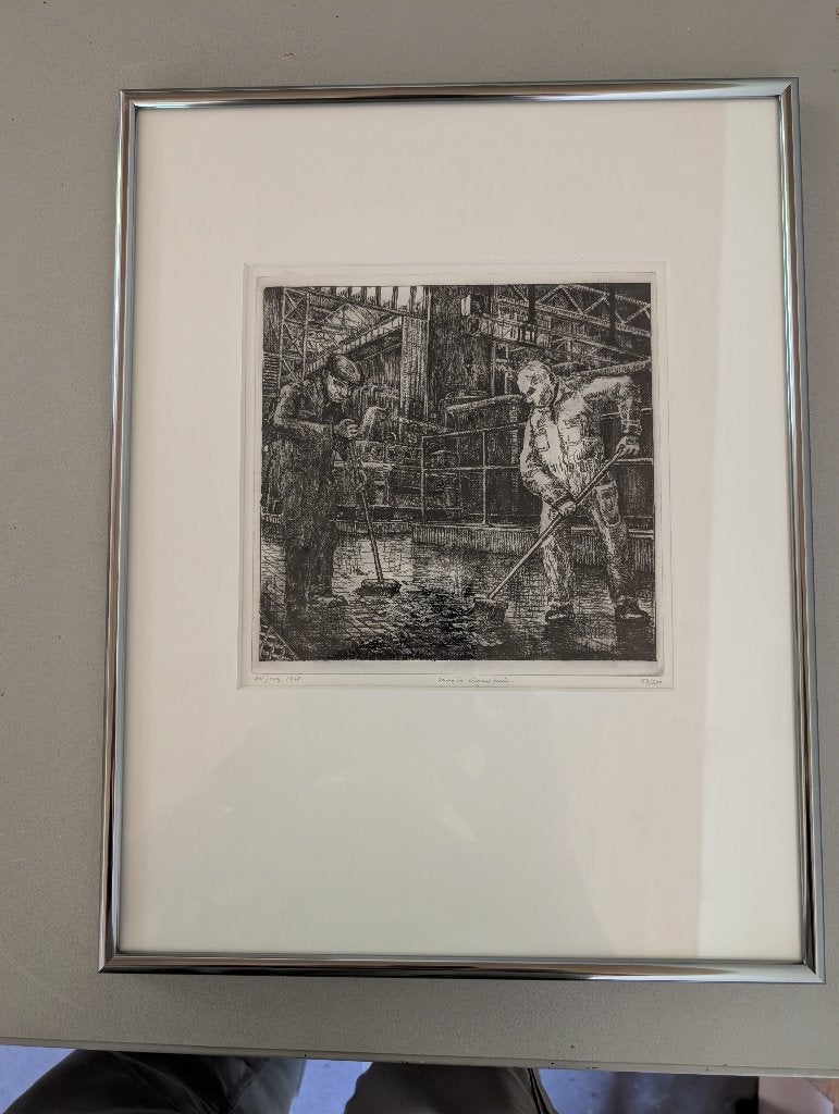 POL JONG - "BAAS IN EIGEN HUIS", Antiek en Kunst, Kunst | Schilderijen | Klassiek, Portret of Personen, Realistisch, Bijzondere lijst