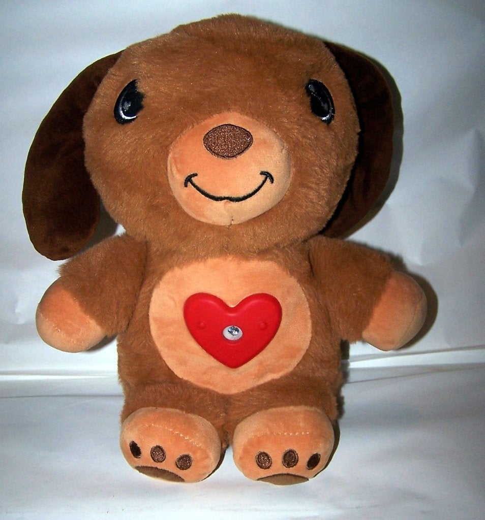 Knuffel hond Met Projector - Hug to light., Overige merken, Zo goed als nieuw, Middelgroot (20 tot 80 cm), Met licht