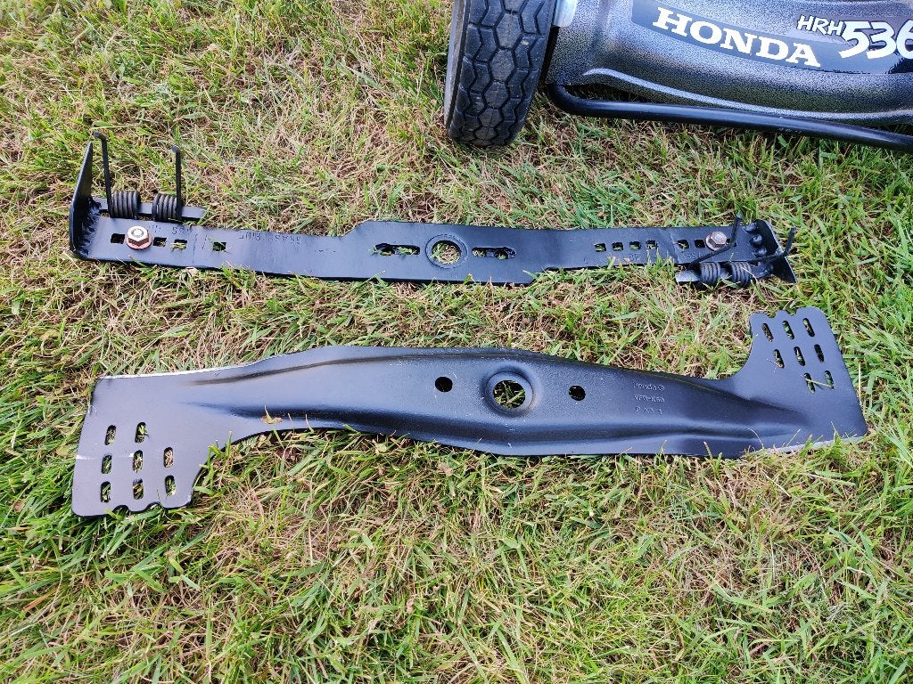 Grasmaaier - mes/vertikuteer - mes Honda HRB 535........536, Ophalen of Verzenden, Zo goed als nieuw, Overige soorten, Honda grasmaaier