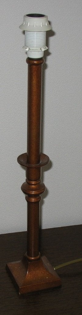 Vintage lampenvoet - voet tafellamp, Ophalen of Verzenden, Gebruikt, Metaal, Vintage
