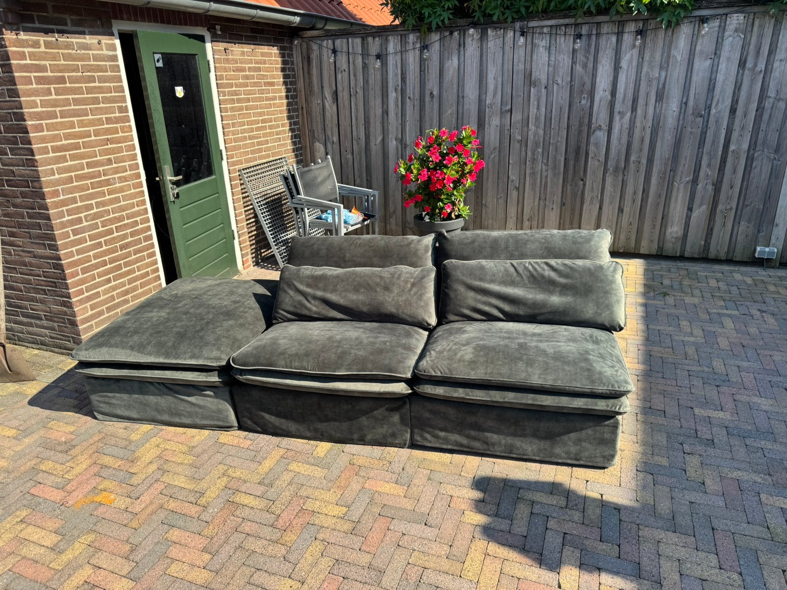 Gratis af te halen riviera maison lounge bank, Ophalen, Zo goed als nieuw