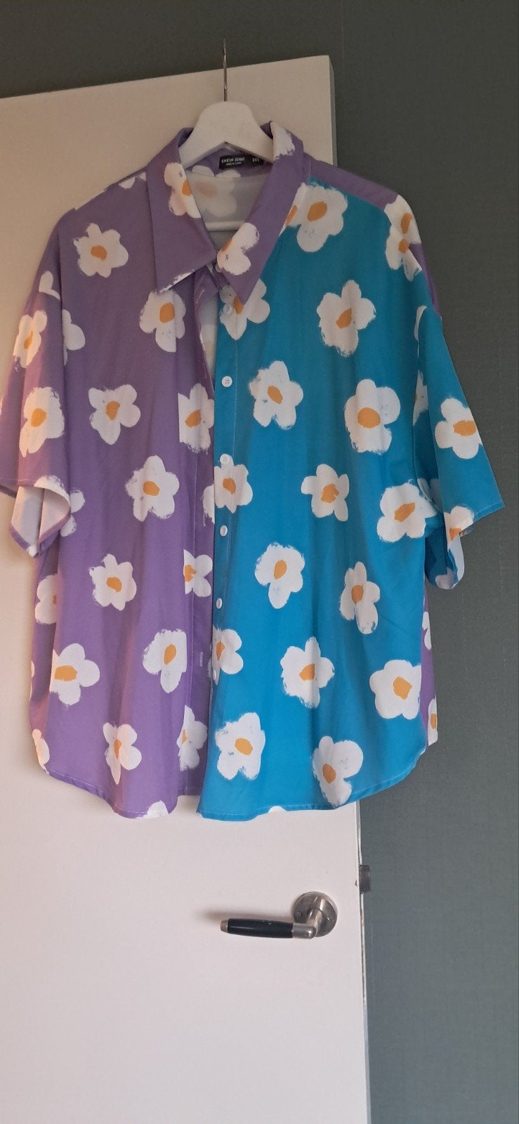 Shein Curve Bloemenprint Blouse Maat 2XL, Kleding | Dames, Meerkleurig, Maat 46/48 (XL) of groter, Ophalen of Verzenden, Zo goed als nieuw