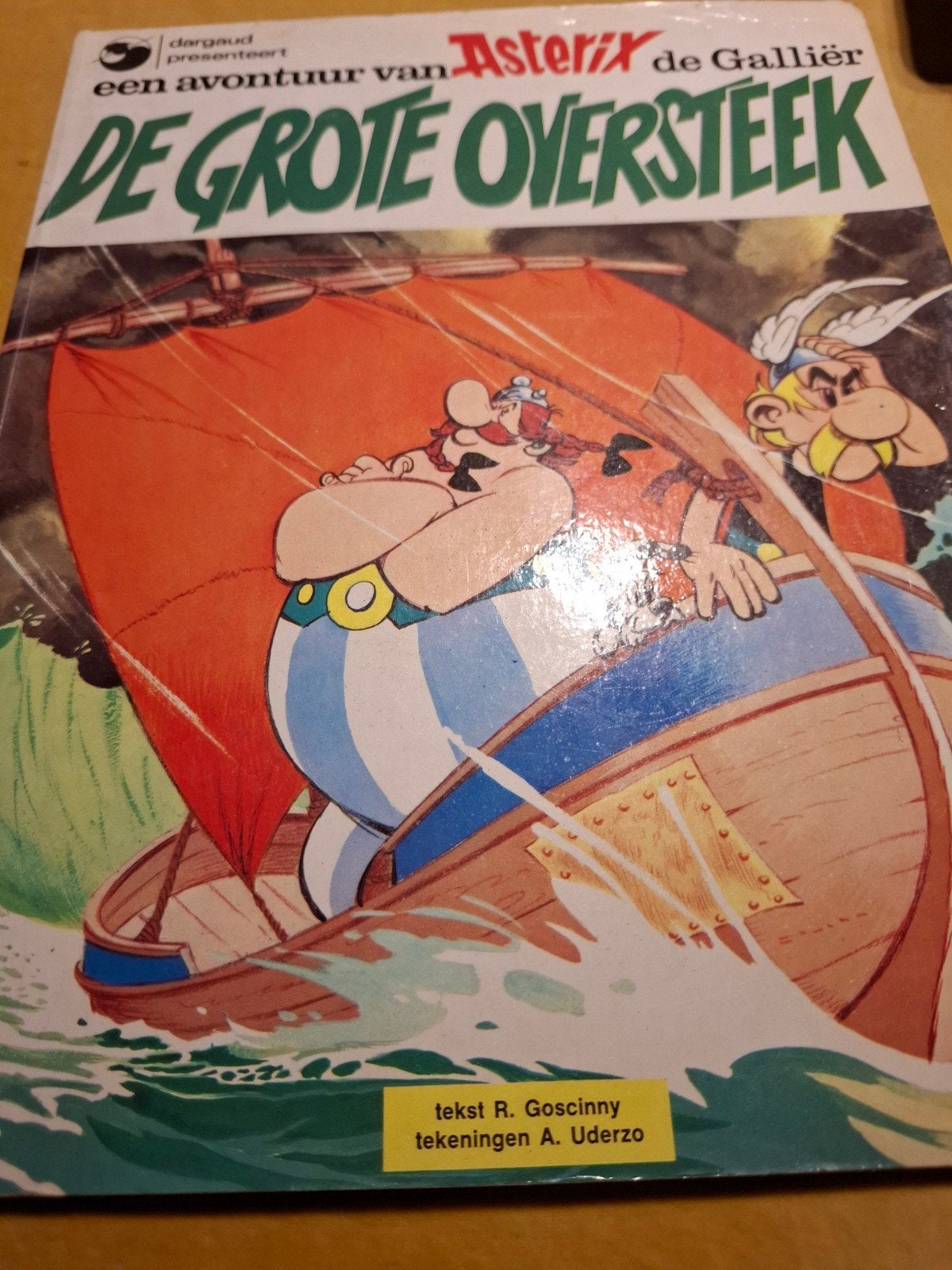 Asterix de Galliër: De Grote Oversteek - Stripboek, Boeken, Ophalen of Verzenden