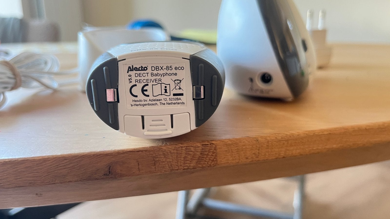 Alecto DBX-85 eco DECT Babyfoon, Ophalen, Gebruikt, 250 meter of meer, Terugspreekfunctie
