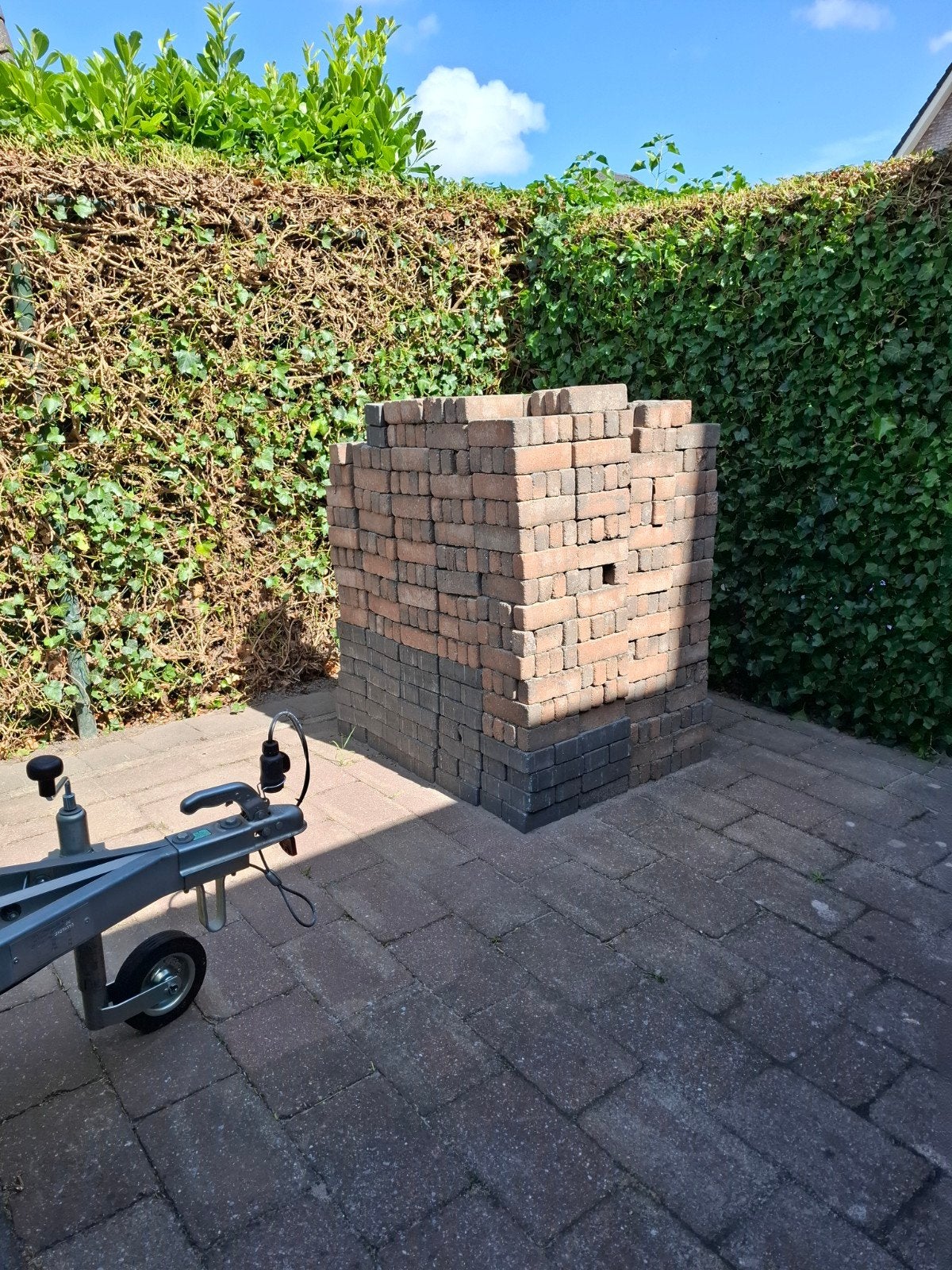 Gebruikte terrastegels/klinkers - ca. 10 m², Ophalen, Overige materialen, Gebruikt, 20 tot 40 cm