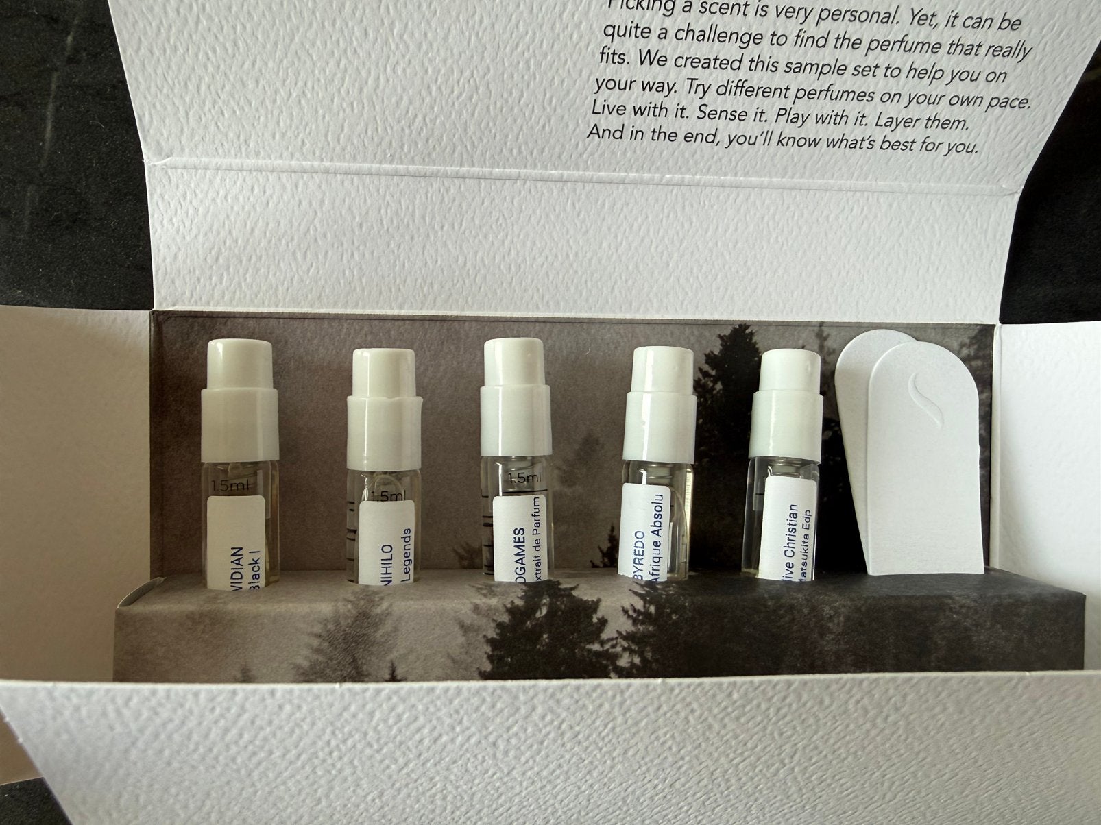 Skins Discovery Set – Niche Parfum Samples, Ophalen, Zo goed als nieuw