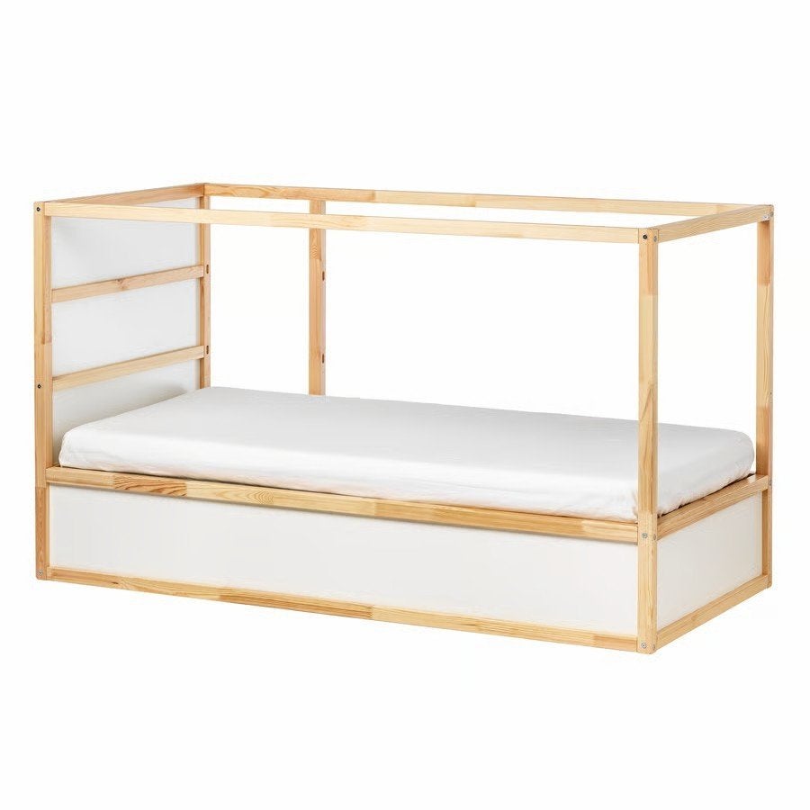 Foto 7 van IKEA KURA Keerbaar bed wit/grenen 90x200 cm ALS NIEUW (2026)