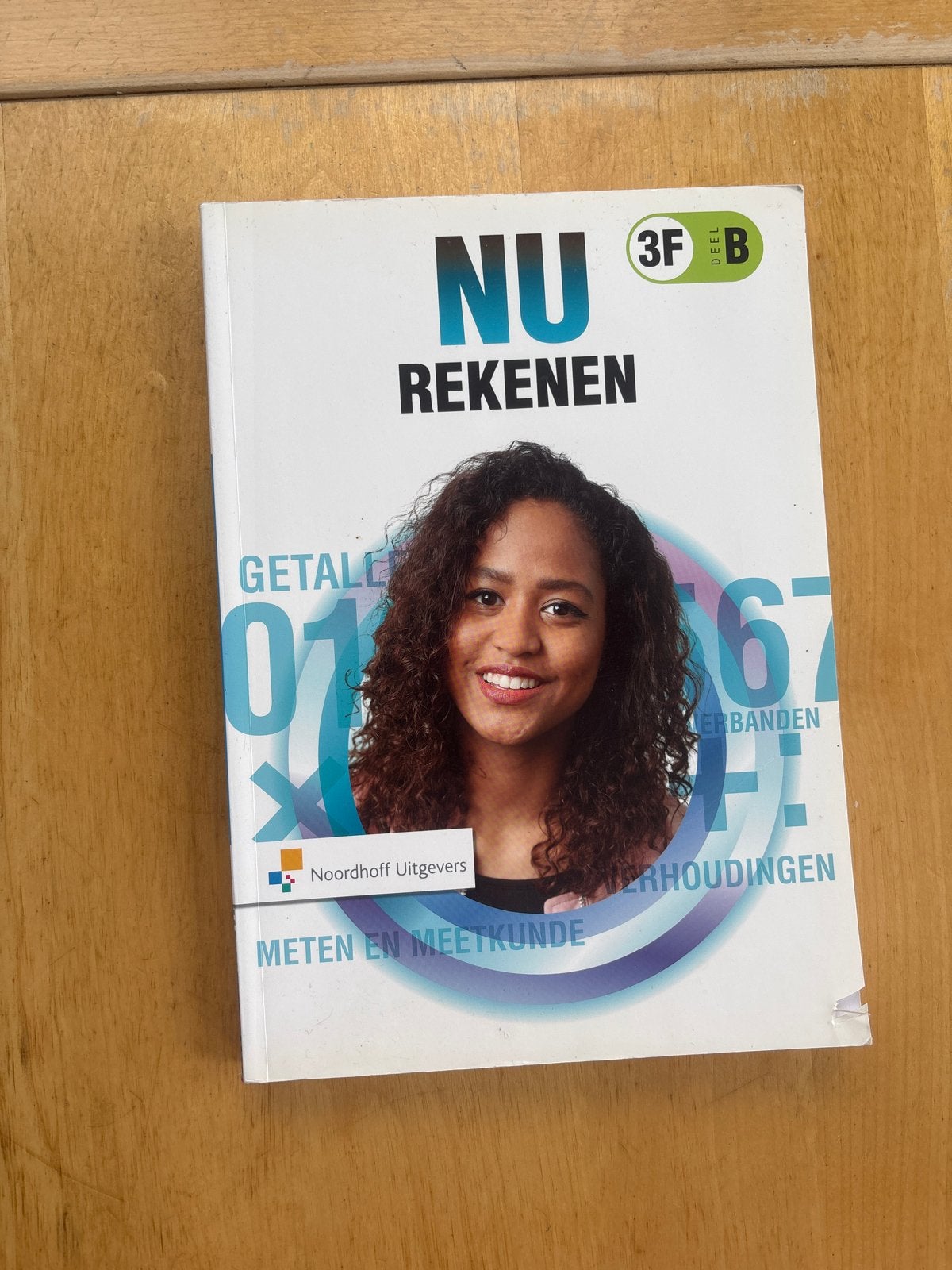 Nu Rekenen 3F Deel B - Noordhoff Uitgevers, Ophalen of Verzenden, Gelezen, Overige niveaus, Overige vakken