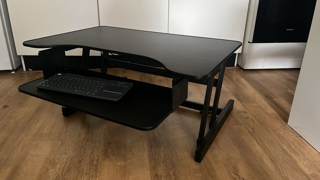 UPdesk verstelbare bureauverhoger met gasveer, Ophalen, In hoogte verstelbaar, Zo goed als nieuw, Overige merken