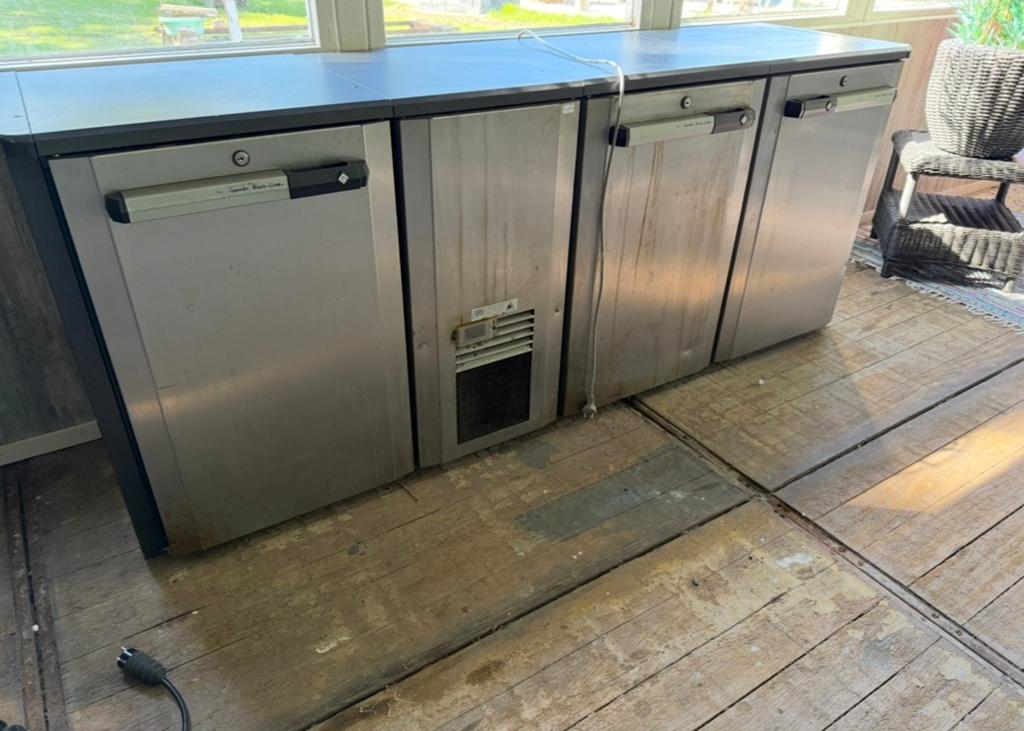 Te koop Gamko horeca koeling 3 deurs loop of sloop, Ophalen