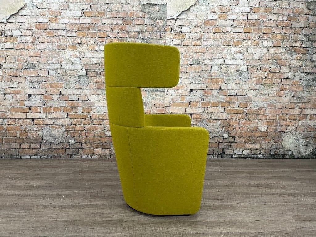 Bene Parcs Wing Chair groen bij TheReSales, Ophalen, Minder dan 75 cm, Design, Zo goed als nieuw