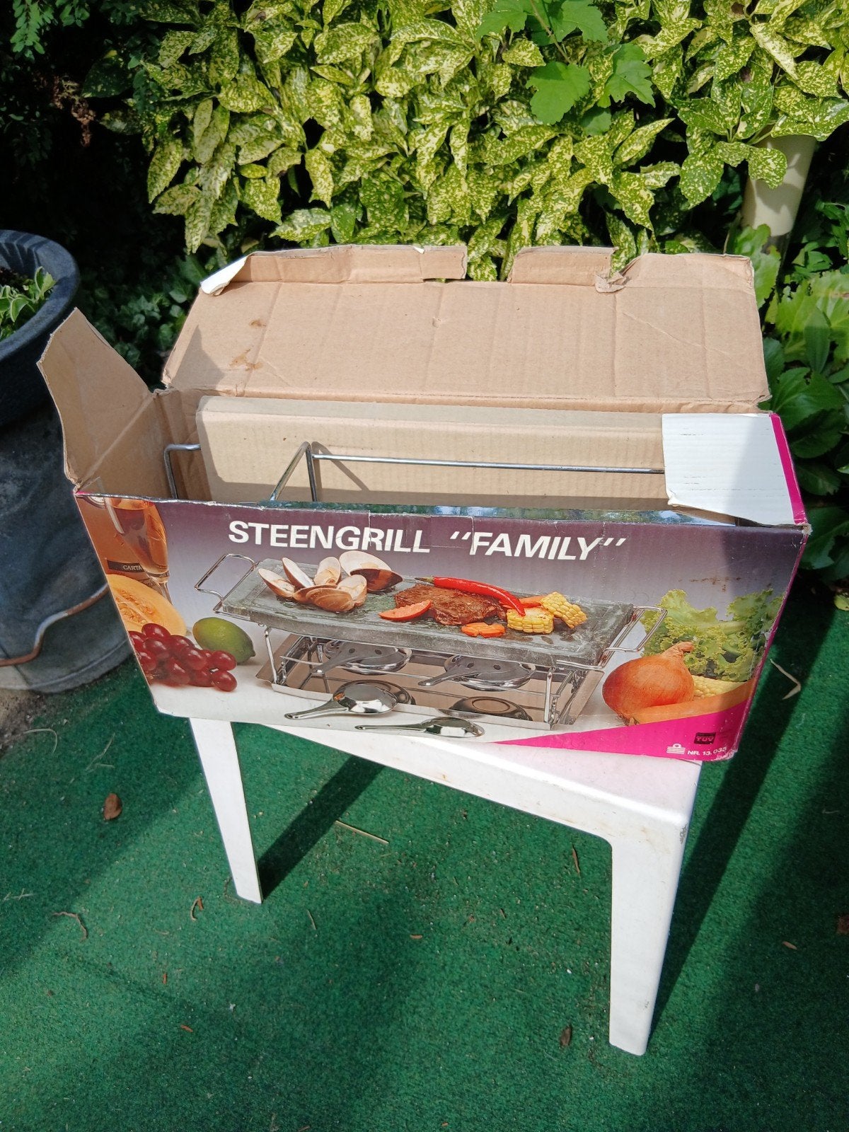 steengrill, Ophalen, Nieuw