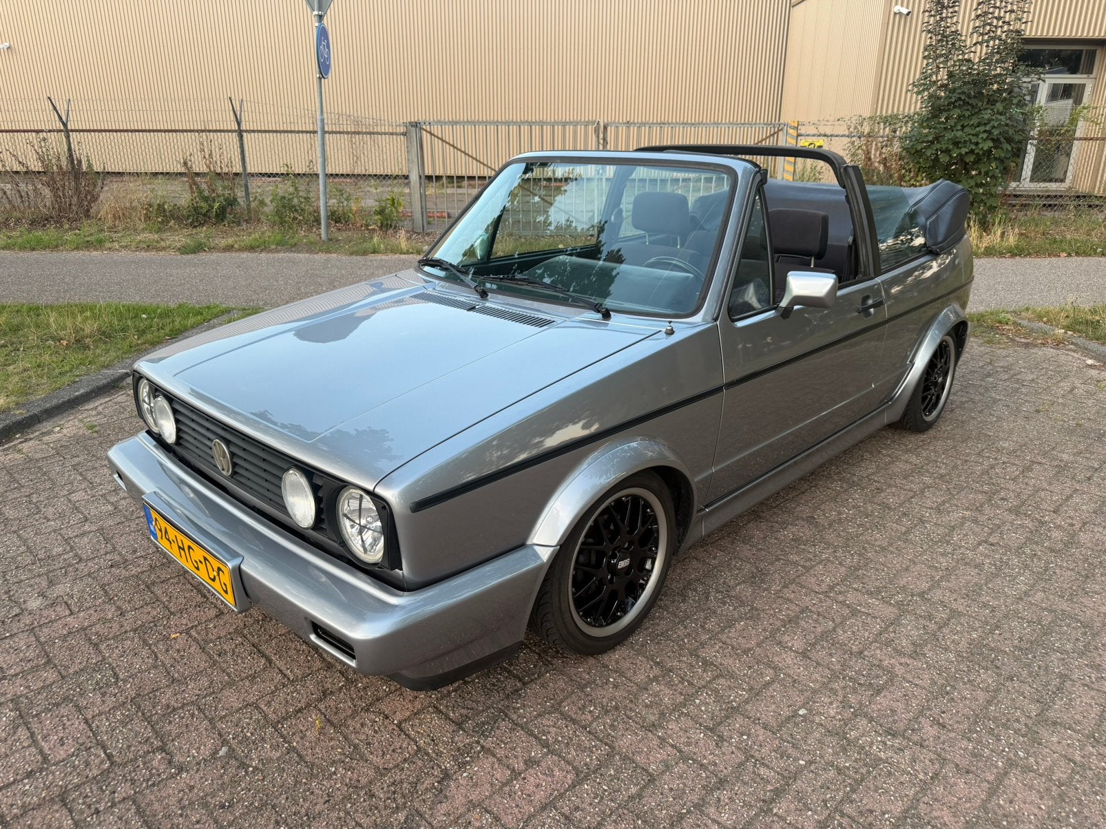 Volkswagen Golf 1.8 Cabriolet , Stuurbekr. , BBS , Shroefset, Voorwielaandrijving, Stof, Cabriolet, 499 kg