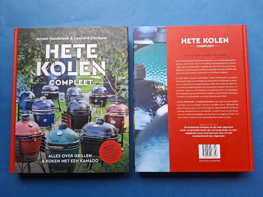 Hete kolen compleet Alles over grillen & koken met 'n kamado, Verzenden, Zo goed als nieuw, Azië en Oosters, Vegetarisch