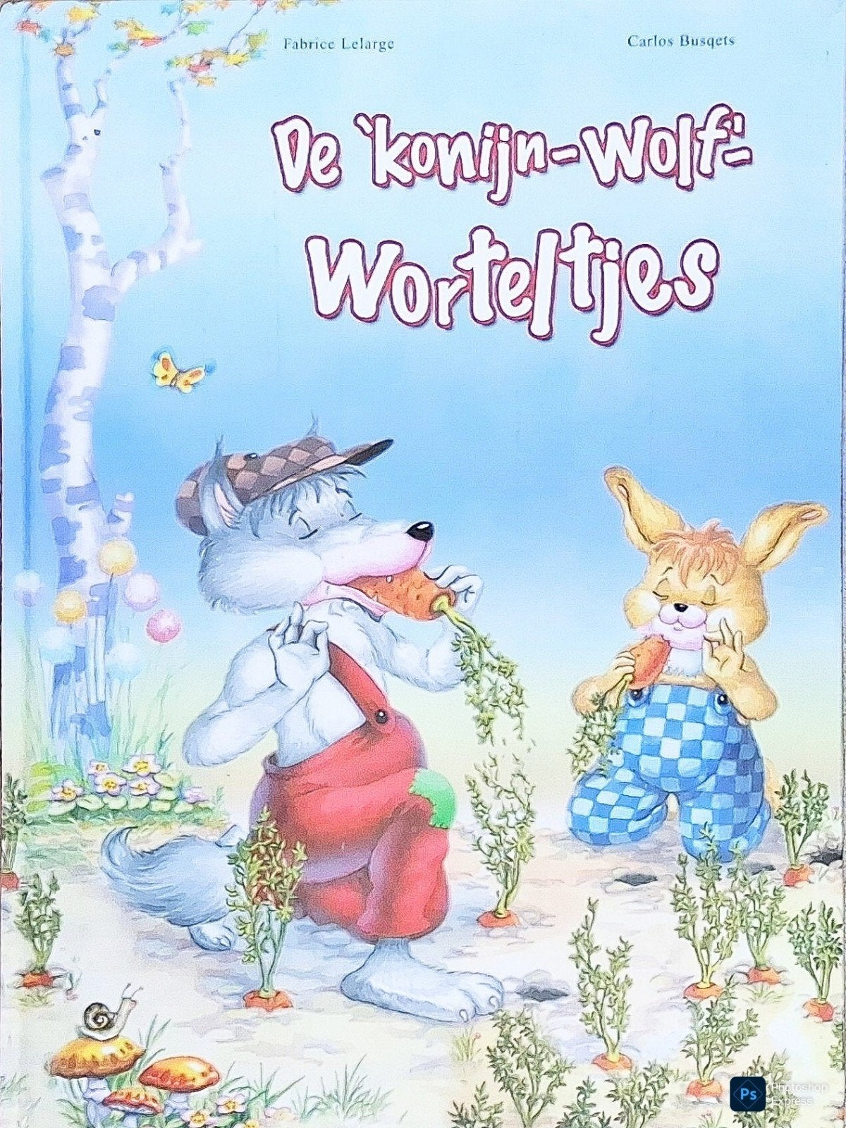 De 'Konijn-Wolf'-Worteltjes, Gelezen, Fictie algemeen, Fabrice LeLarge • Carlos Busqets., Jongen of Meisje