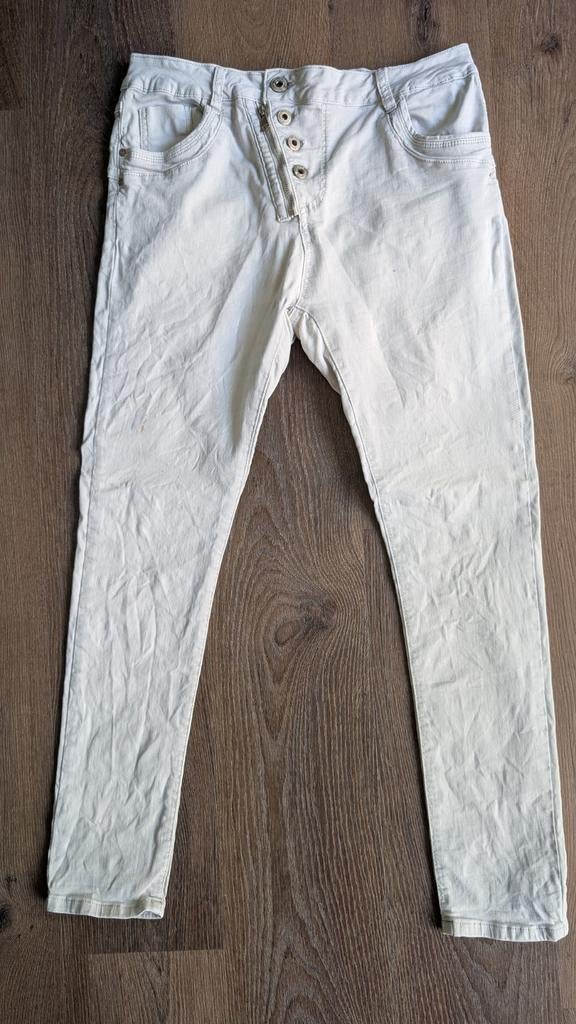 Lichtgrijze jeans van Lexxury maat L/40 koopje, Kleding | Dames, Ophalen of Verzenden, Lexxury, W33 - W36 (confectie 42/44), Grijs