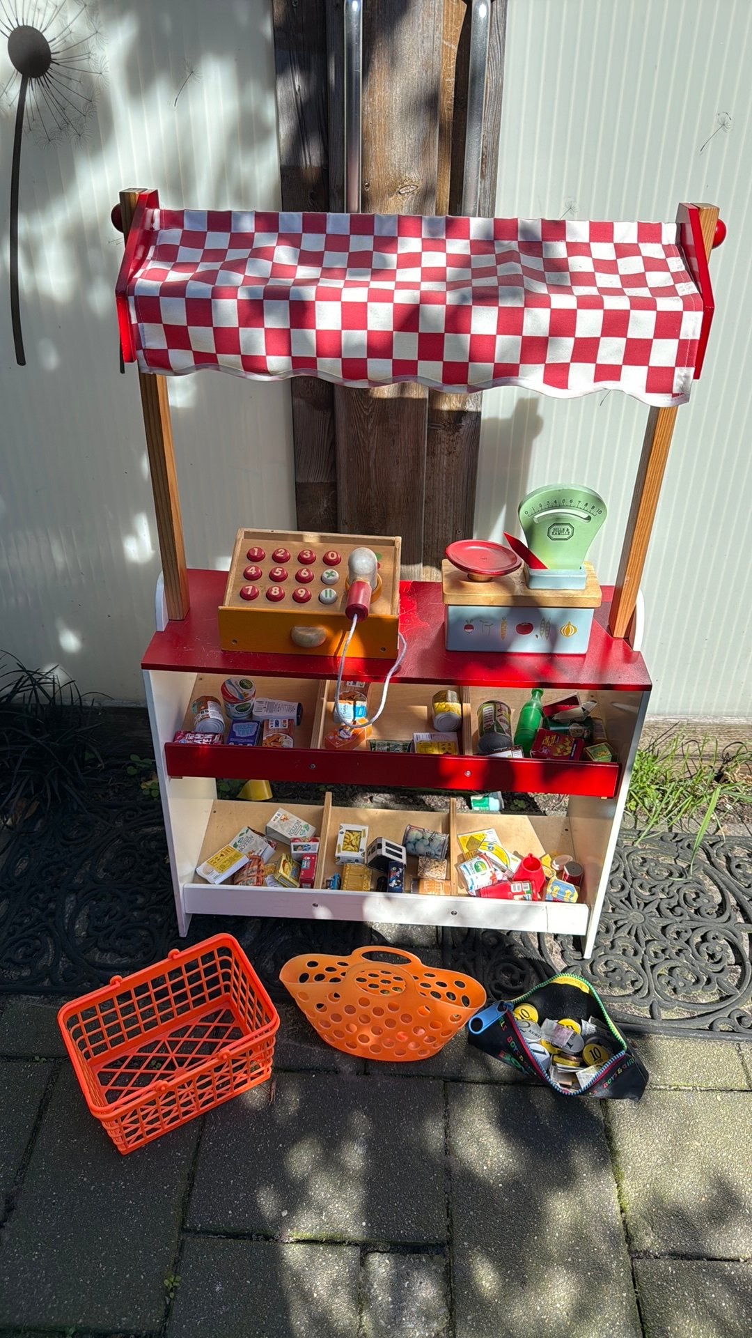 Speelkeuken met accessoires, Ophalen, Gebruikt, Hout