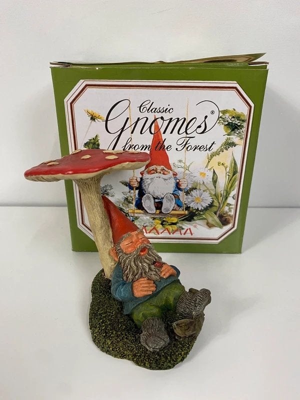 Classic Gnomes from the Forest – Slumber Chief, Verzamelen, Beelden en Beeldjes, Ophalen of Verzenden, Zo goed als nieuw, Fantasy