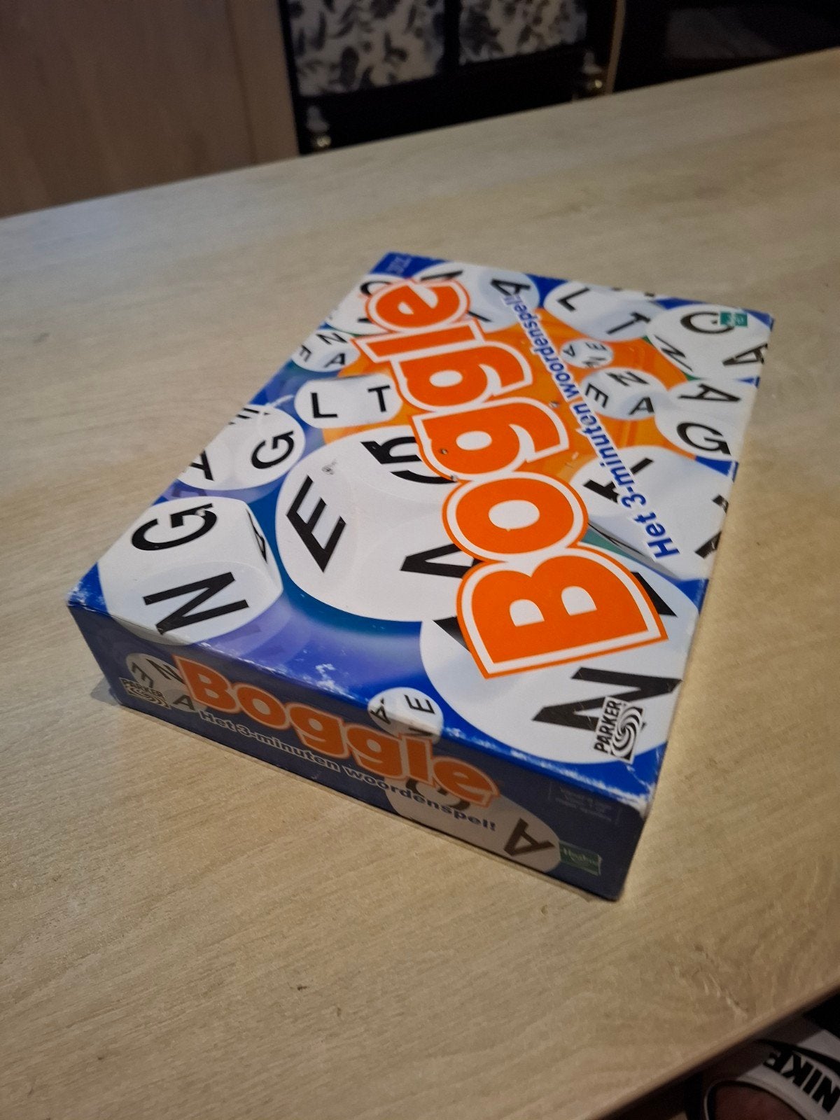 Boggle: Het 3-minuten woordspel - Klassiek woordspel, Parker, Gebruikt, Hasbro International Inc., Ophalen of Verzenden