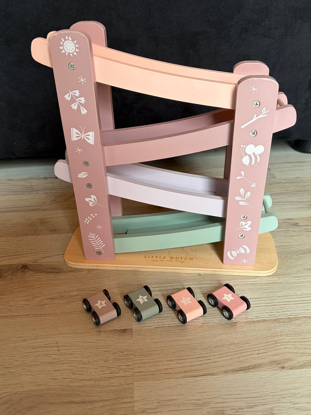 Little Dutch houten autobaan, Ophalen of Verzenden, Zo goed als nieuw, Overige typen