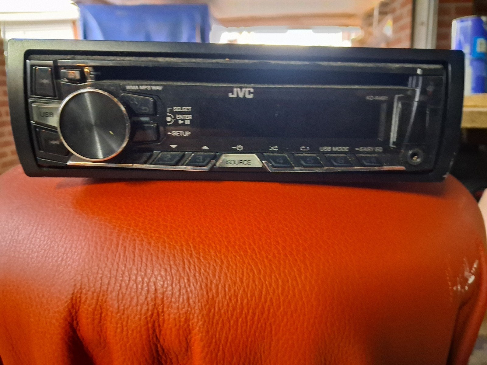 JVC KD-R401 Autoradio met USB en CD-speler, Ophalen of Verzenden, Gebruikt