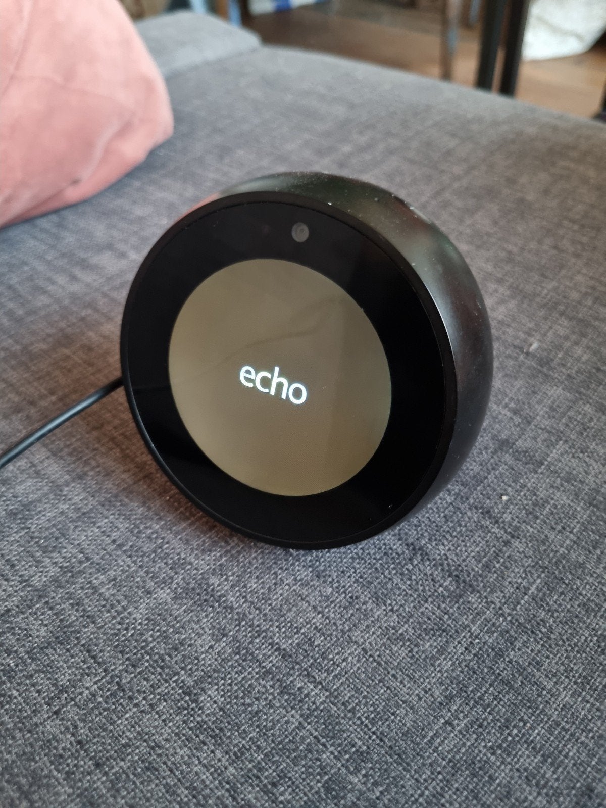 Amazon Echo Spot 2017, Ophalen of Verzenden, Zo goed als nieuw