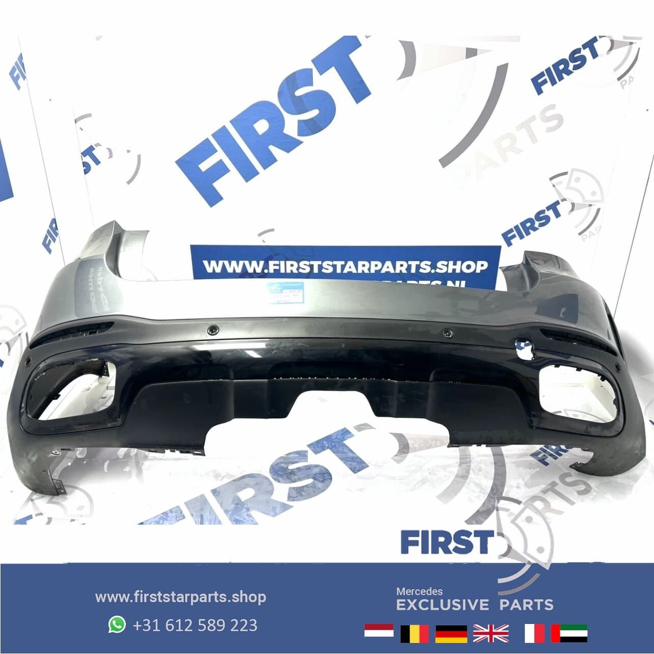 W167 V167 GLE AMG LINE ACHTERBUMPER A1678851103 GLE43 GLE53, Gebruikt, -, Ophalen of Verzenden, Achter