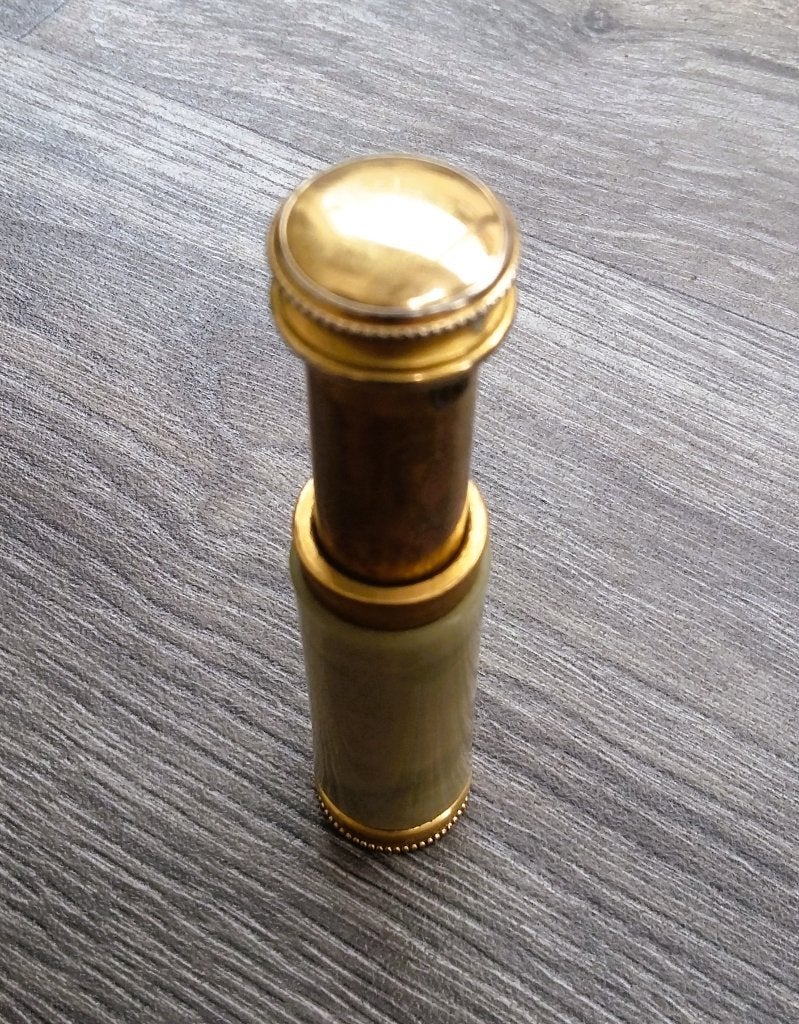 Omstreeks 1920-1930 Parfum Verstuiver Flesje Zak Tas Model, Antiek en Kunst, Ophalen of Verzenden