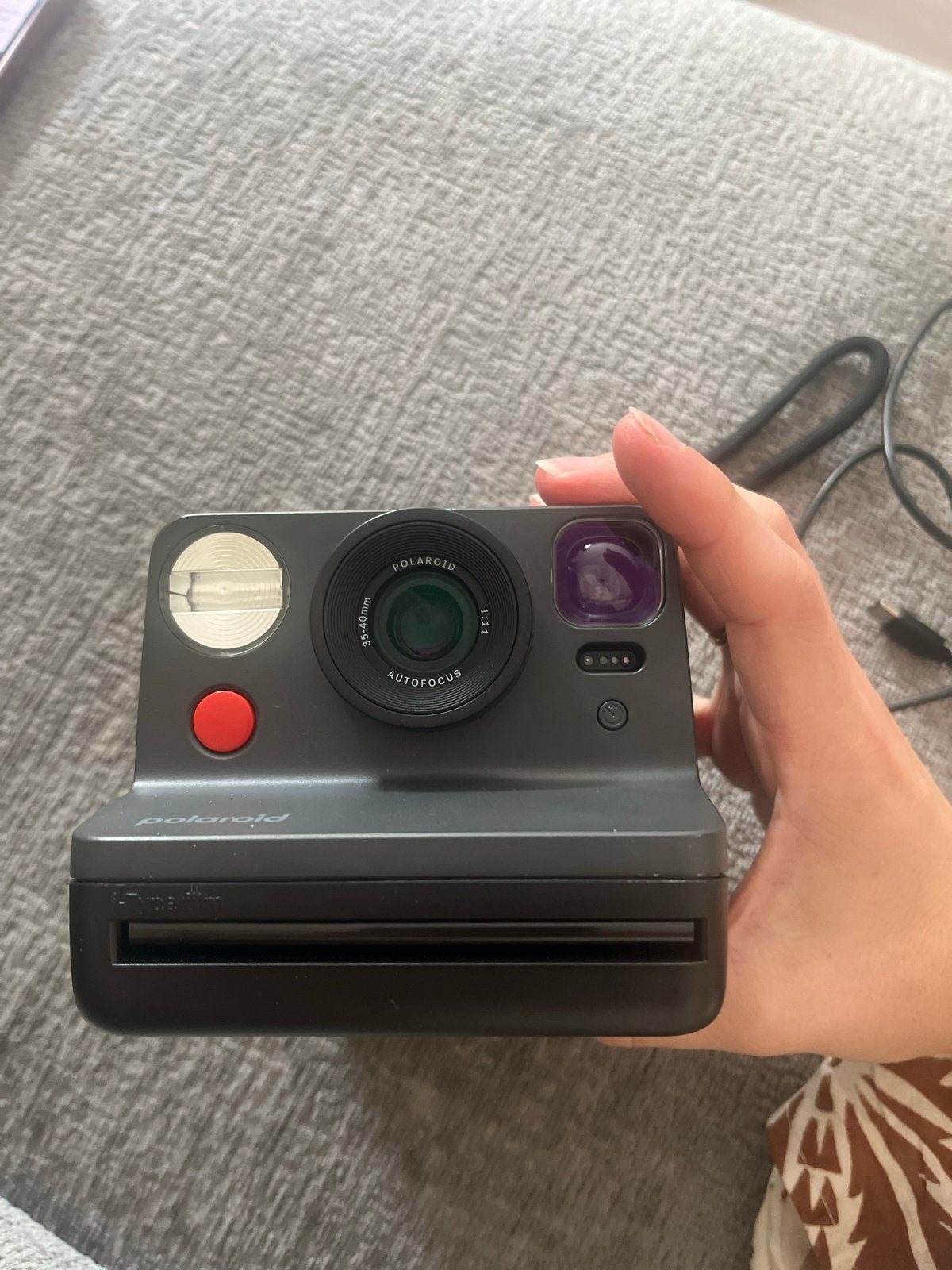 Polaroid Now met oplader - Zo goed als nieuw, Oplader, Instant camera, Zo goed als nieuw, Overige Merken