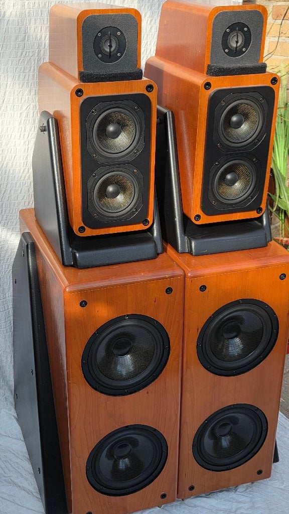 Von Schweikert VR6  hoog rendement boxen, Vloerstaande luidspreker, Gebruikt, Minder dan 60 watt, Ophalen