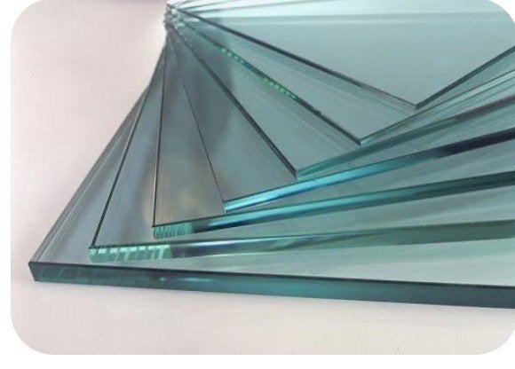 Enkel glas 61x61 cm, 4-5 mm dik, Ophalen, Gebruikt, Glasplaat, Minder dan 80 cm