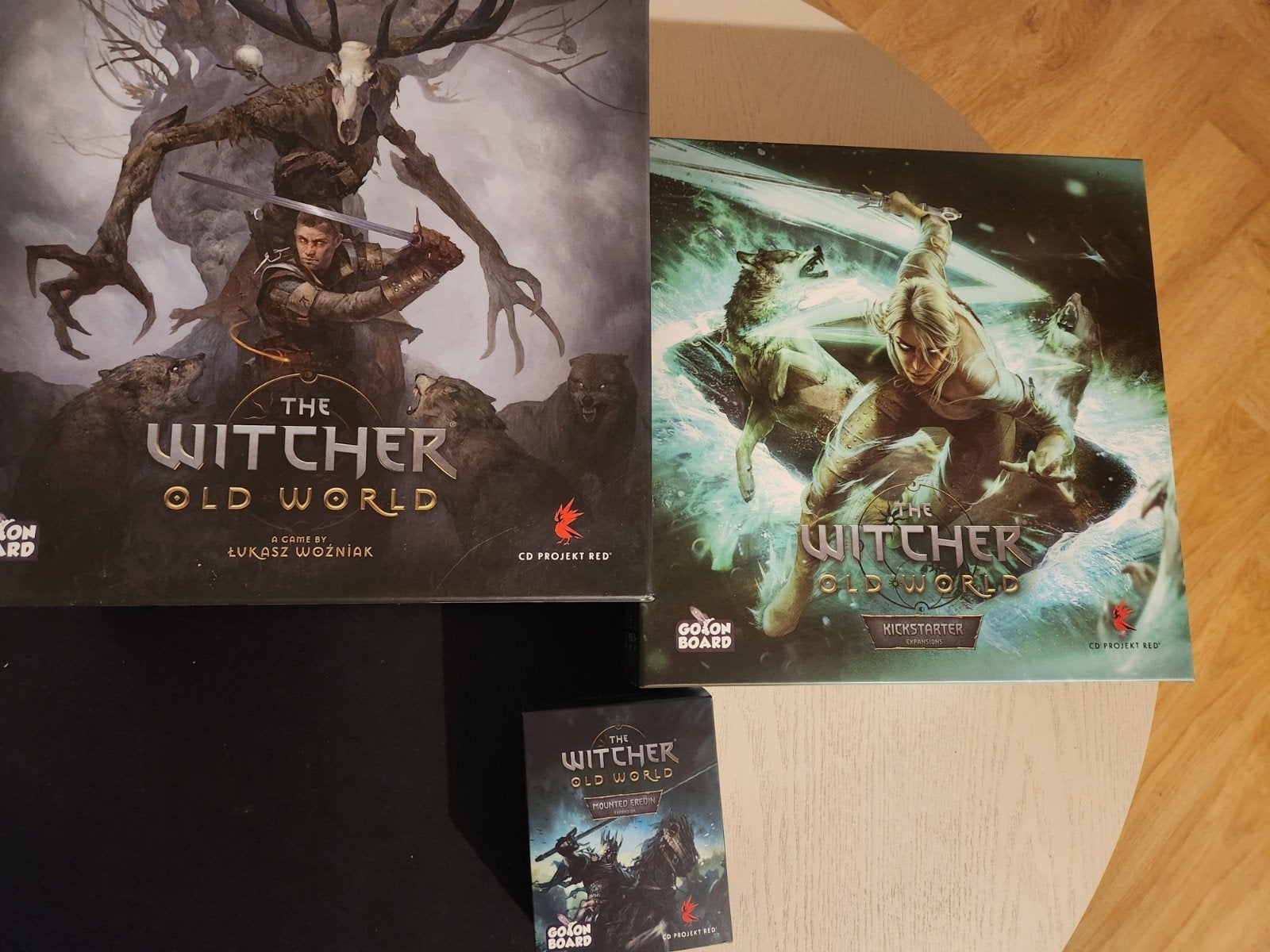 The Witcher Old World + Uitbreidingen, Een of twee spelers, Ophalen of Verzenden, Zo goed als nieuw, Go On Board / CD Projekt Red